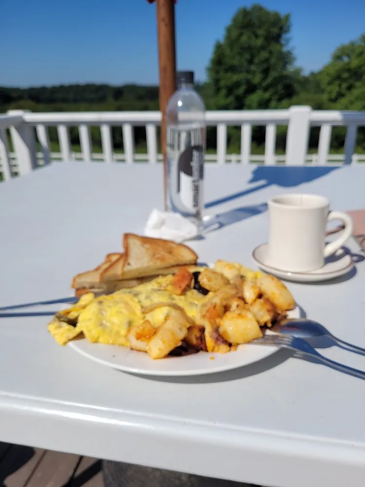 GF Veggie Omelet with GF Toast